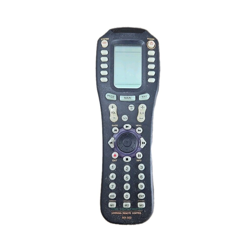 URC Home Theater Master MX-500 Universal Programmable Remote Control MX500 Works
